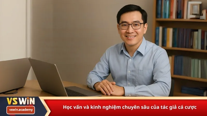 Học vấn và kinh nghiệm chuyên sâu của tác giả cá cược